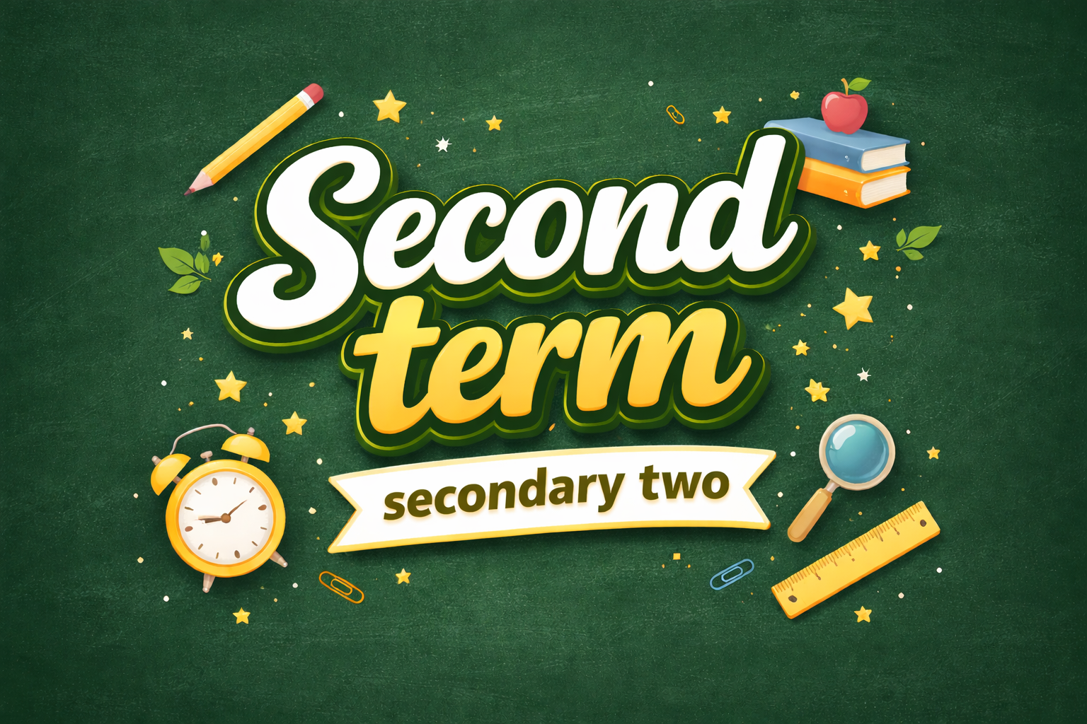 Secondary two - Second term